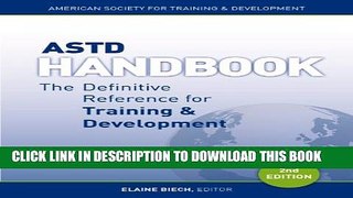Collection Book ASTD Handbook: The Definitive Reference for Training   Development
