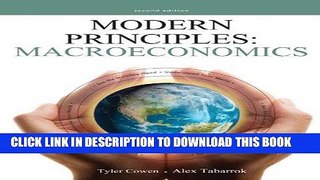 New Book Modern Principles: Macroeconomics