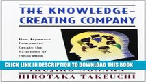 Collection Book The Knowledge-Creating Company: How Japanese Companies Create the Dynamics of