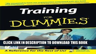 Collection Book Training For Dummies