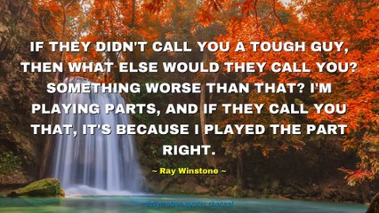Ray Winstone Quotes #2