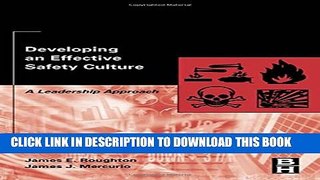 New Book Developing an Effective Safety Culture: A Leadership Approach