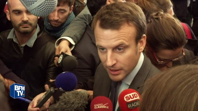 Macron lance des piques à Valls et Juppé après leurs critiques