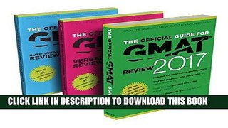 Collection Book The Official Guide to the GMAT Review 2017 Bundle + Question Bank + Video