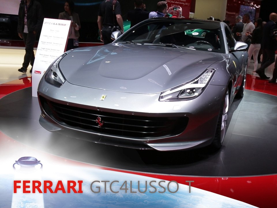Ferrari GTC4Lusso T en direct du Mondial de Paris 2016