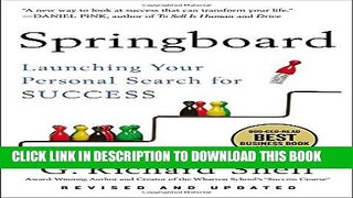 New Book Springboard: Launching Your Personal Search for Success