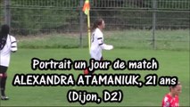 ALEXANDRA ATAMANIUK, Portrait un jour de match (2016)