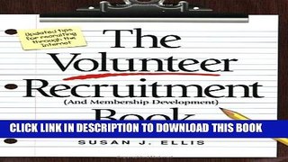 Collection Book The Volunteer Recruitment (and Membership Development) Book