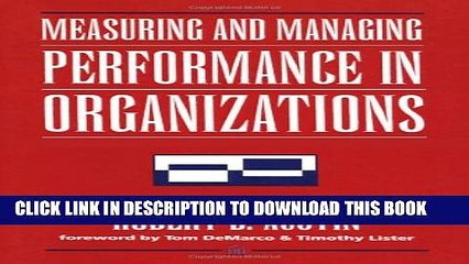 Collection Book Measuring and Managing Performance in Organizations