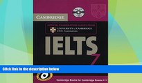Big Deals  Cambridge IELTS 7 Self-study Pack (Student s Book with Answers and Audio CDs (2)):