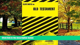 Books to Read  The Old Testament (Cliffs Notes)  Best Seller Books Most Wanted