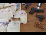 Fregene (RM) - 3 chili di cocaina e pistola in casa, arrestato (04.10.16)