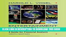 New Book Entertainment Industry Economics: A Guide for Financial Analysis