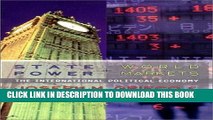 New Book State Power and World Markets: The International Political Economy