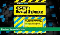 Big Deals  CliffsTestPrep CSET: Social Science  Best Seller Books Most Wanted