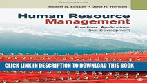 New Book Human Resource Management: Functions, Applications, Skill Development