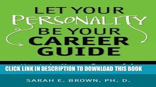Collection Book Let Your Personality Be Your Career Guide