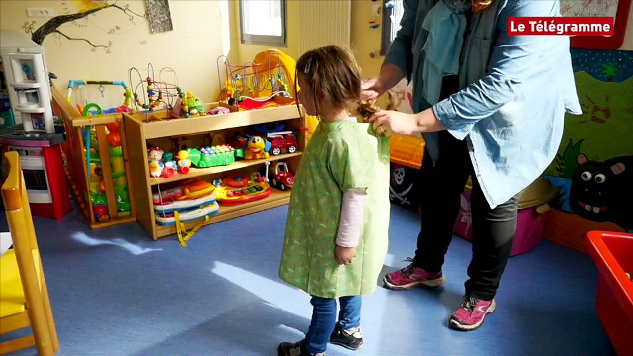 Hôpital de Morlaix. Des blouses colorées pour les enfants