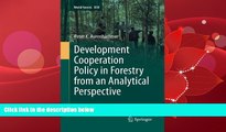 complete  Development Cooperation Policy in Forestry from an Analytical Perspective (World Forests)