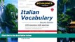 Big Deals  Schaum s Outline of Italian Vocabulary, Second Edition (Schaum s Outlines)  Best Seller