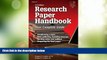 Big Deals  The Research Paper Handbook  Best Seller Books Most Wanted