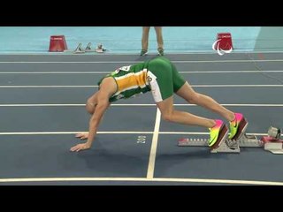 Athletics | Men's 200m - T12 Round 1 heat 3 | Rio 2016 Paralympic Games