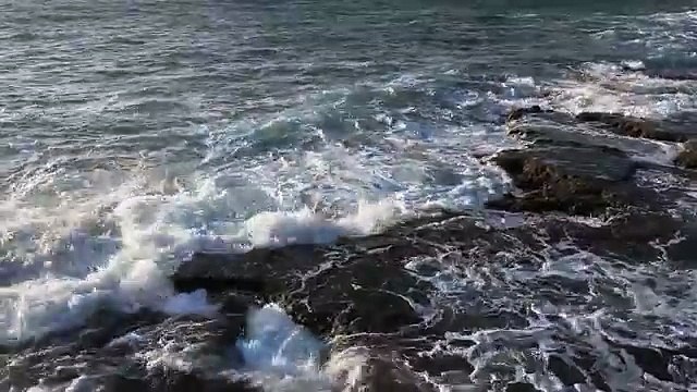 Amazing view of Israel - Rocky coast of Acre, Israel