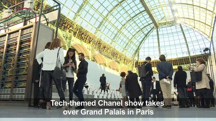 Chanel presents tech-themed collection in Paris