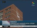 Venezuela: gob. mantiene su compromiso de sostener inversión social