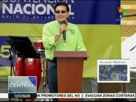 Ecuador: se definen los binomios presidenciales para elecciones 2017