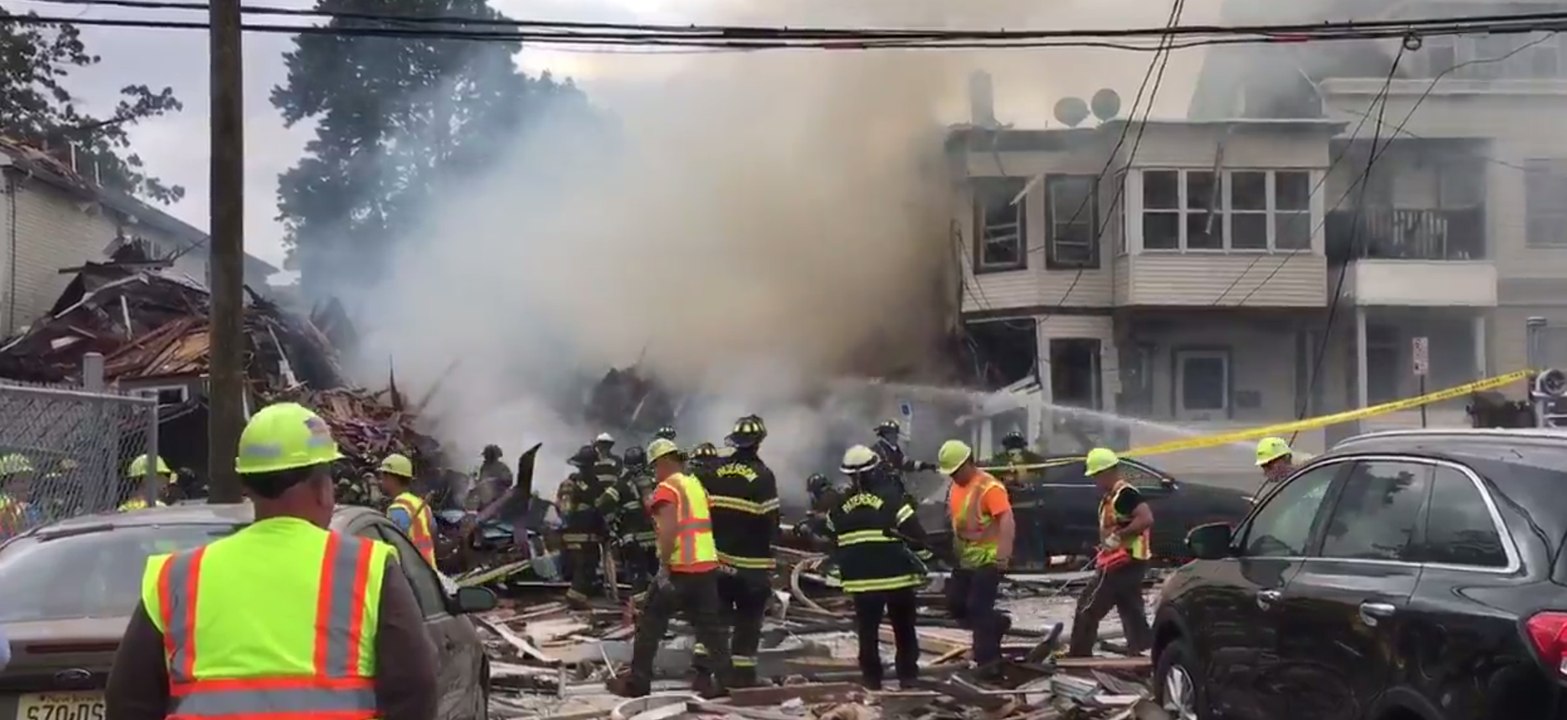 2 Homes Destroyed, 15 Damaged After Gas Leak, Explosion in Paterson