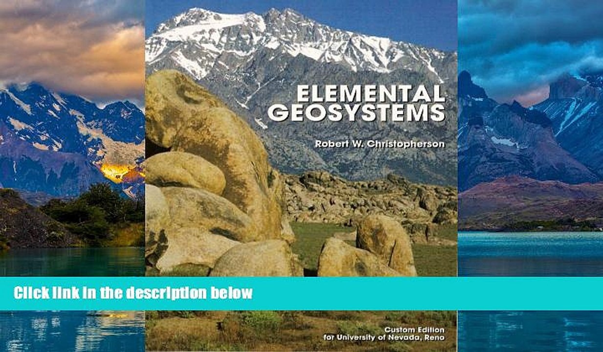 Big Deals  Elemental Geosystems  Full Ebooks Most Wanted