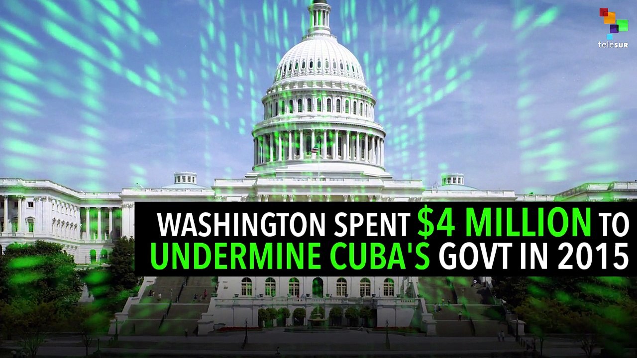 U.S. Spends Millions to Undermine Cuban Gov't