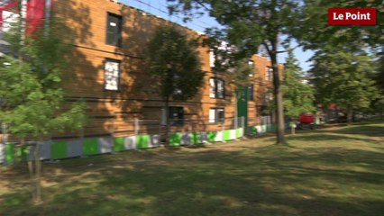 Dans le centre d'hébergement pour SDF - Paris 16e