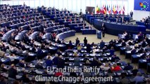 EU and India Ratify Climate Change Agreement