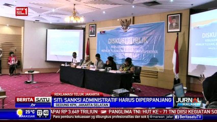 Sanksi Perusahaan Pengembang Reklamasi Masih Berlaku