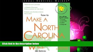 different   How to Make a North Carolina Will