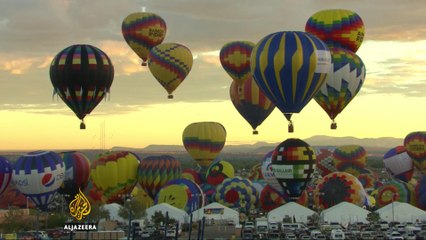 US: Albuquerque balloon fiesta comes to an end