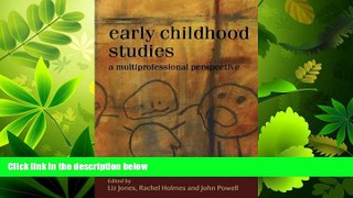 For you Early Childhood Studies: A Multiprofessional Perspective