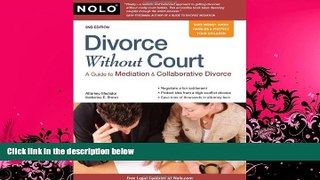 FULL ONLINE  Divorce Without Court: A Guide to Mediation   Collaborative Divorce