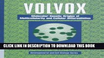 [PDF] Volvox: Molecular-Genetic Origins of Multicellularity and Cellular Differentiation