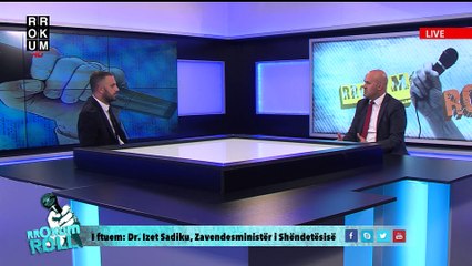 Rrokum Roll: Dr. Izet Sadiku, Zavendesministër i Shëndetësisë