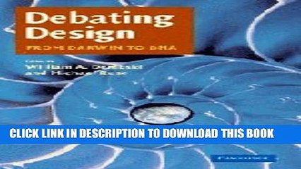 [PDF] Debating Design: From Darwin to DNA Popular Online