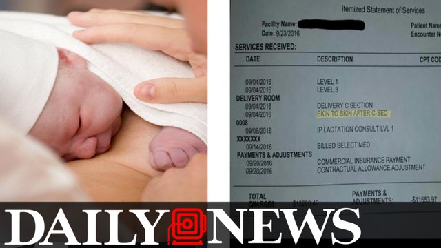 Dad Shocked That He Was Charged $40 To Hold His Newborn