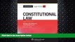 different   Casenote Legal Briefs: Constitutional Law, Keyed to Sullivan and Feldman, Eighteenth
