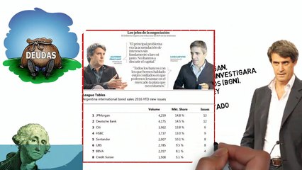 "LA DEUDA SE PAGA CON DEUDA SOLAMENTE LOS KIRCHNER SE LES OCURRÍA PAGAR AL CONTADO"