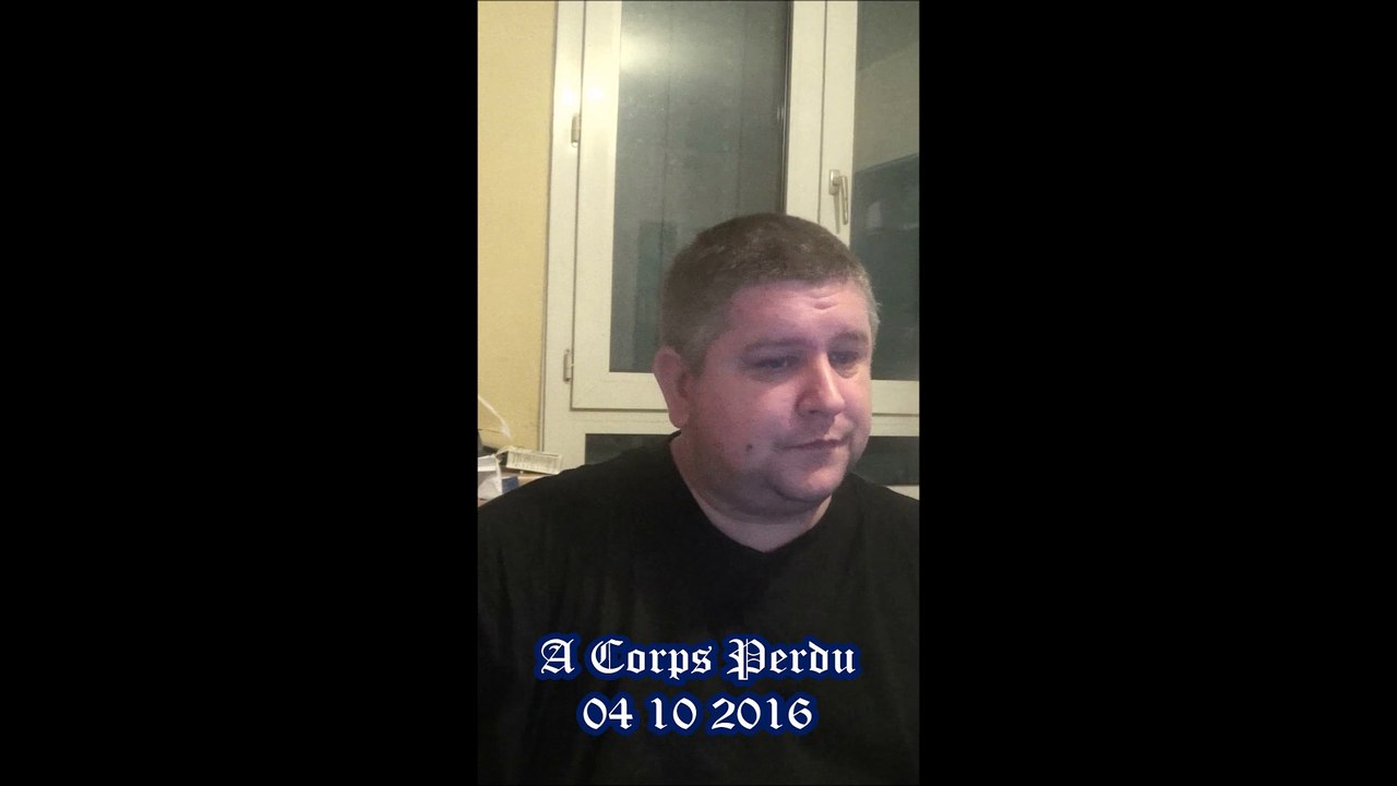 A corps Perdu 04 10 2016