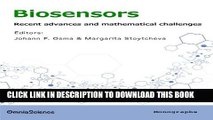 [PDF] Biosensors: Recent advances and mathematical challenges Full Colection