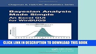 [PDF] Bayesian Analysis Made Simple: An Excel GUI for WinBUGS (Chapman   Hall/CRC Biostatistics