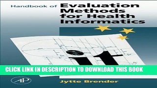 [PDF] Handbook of Evaluation Methods for Health Informatics Popular Colection